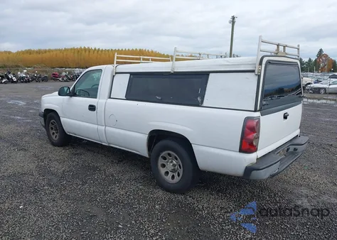 2007 Chevrolet Silverado 1500 Classic Work Truck from USA, damaged, VIN 3GCEC14X07G241573